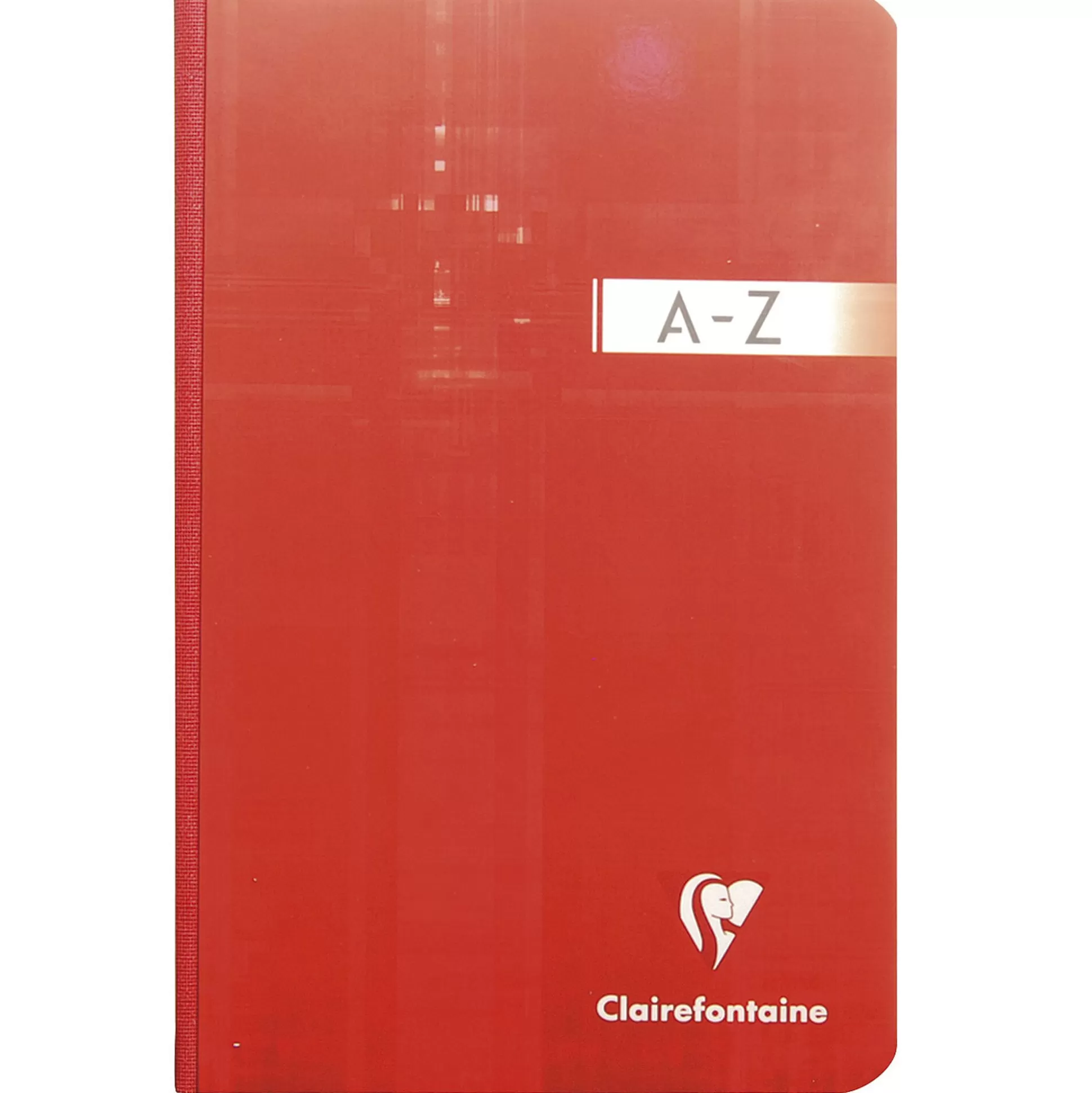 CLAIREFONTAINE Adresboeken-Adresboek Linnen Rug 17X11Cm Geruit 96 Bladen 1 Van 5 Kleuren