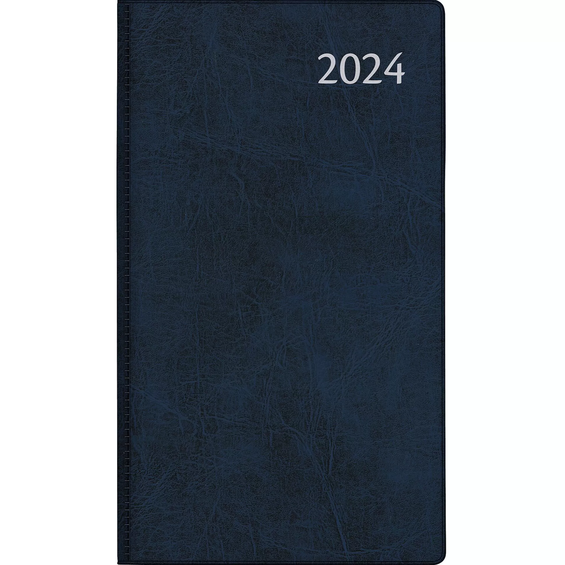 AURORA Agenda's-Agenda 10,5X16,5Cm 1 Maand Op 2 Pagina's 4 Talen Oraplan Alaska Zwart Blauw Bruin