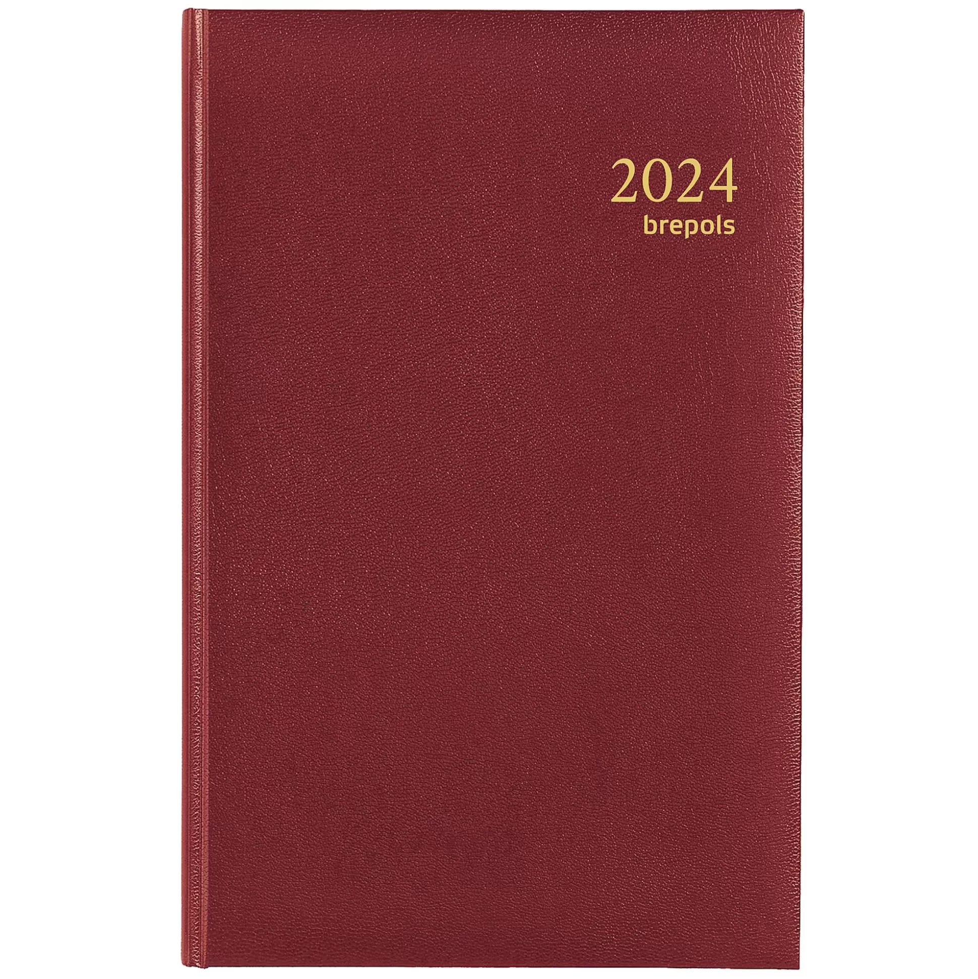 BREPOLS Agenda's-Agenda 13,3X20,8Cm 1 Dag Per Pagina 4 Talen Saturnus Lima Bordeaux
