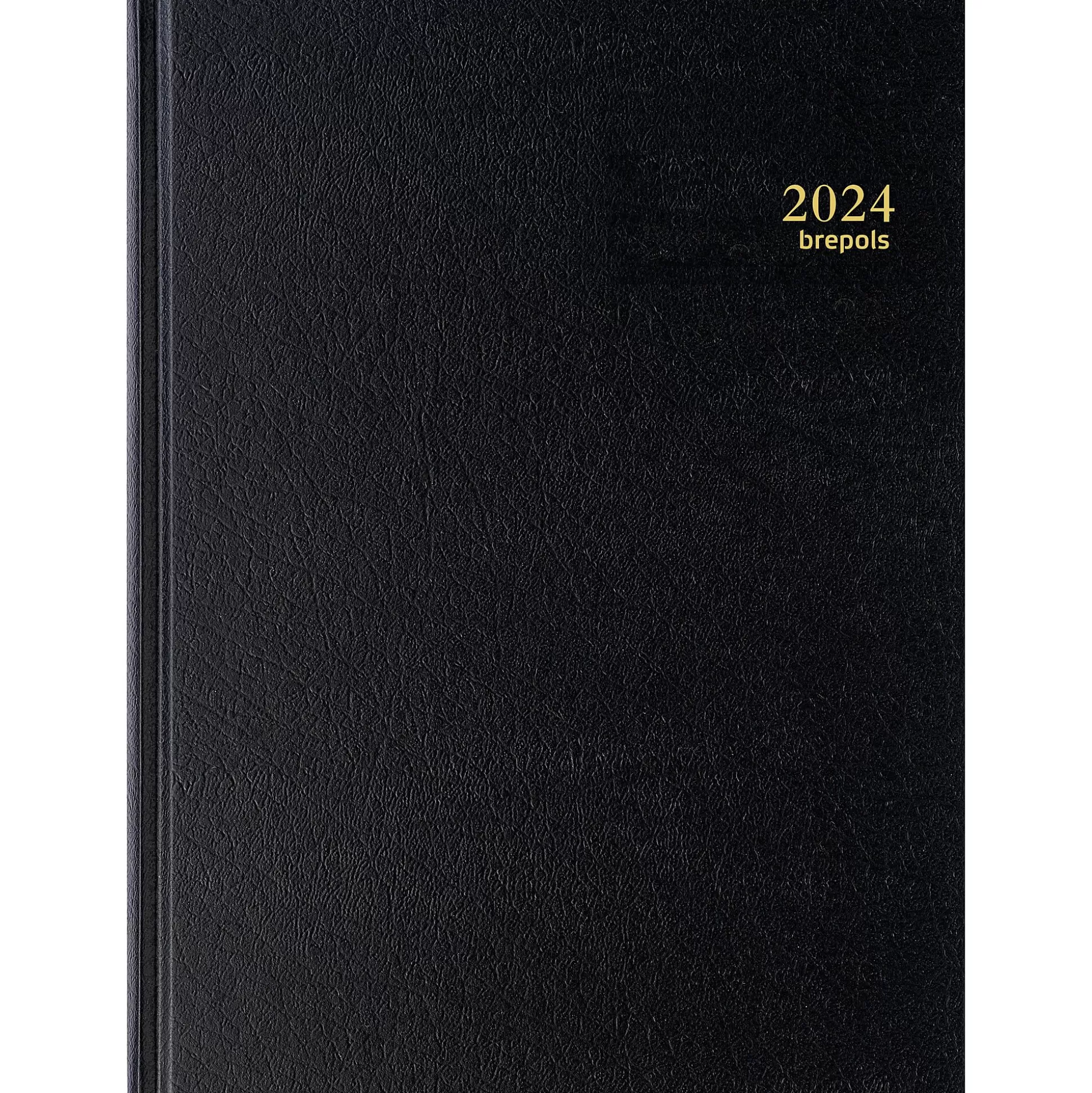 BREPOLS Agenda's-Agenda 21X29Cm 1 Dag Per Pagina 6 Talen Bremax 1 Santex Zwart