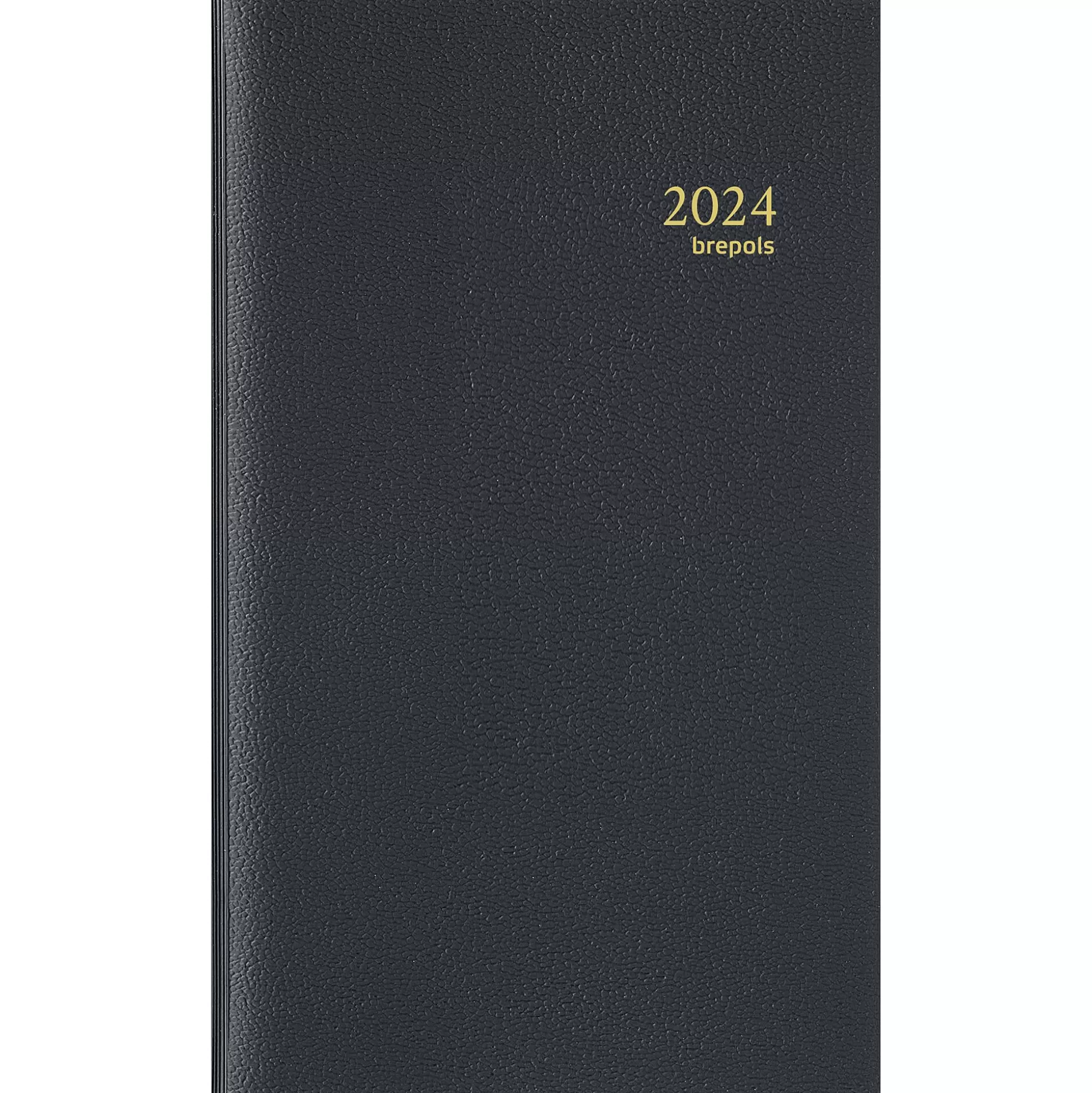 BREPOLS Agenda's-Agenda 9,2X16Cm 1 Week Per Pagina 6 Talen Breplan Genova Zwart
