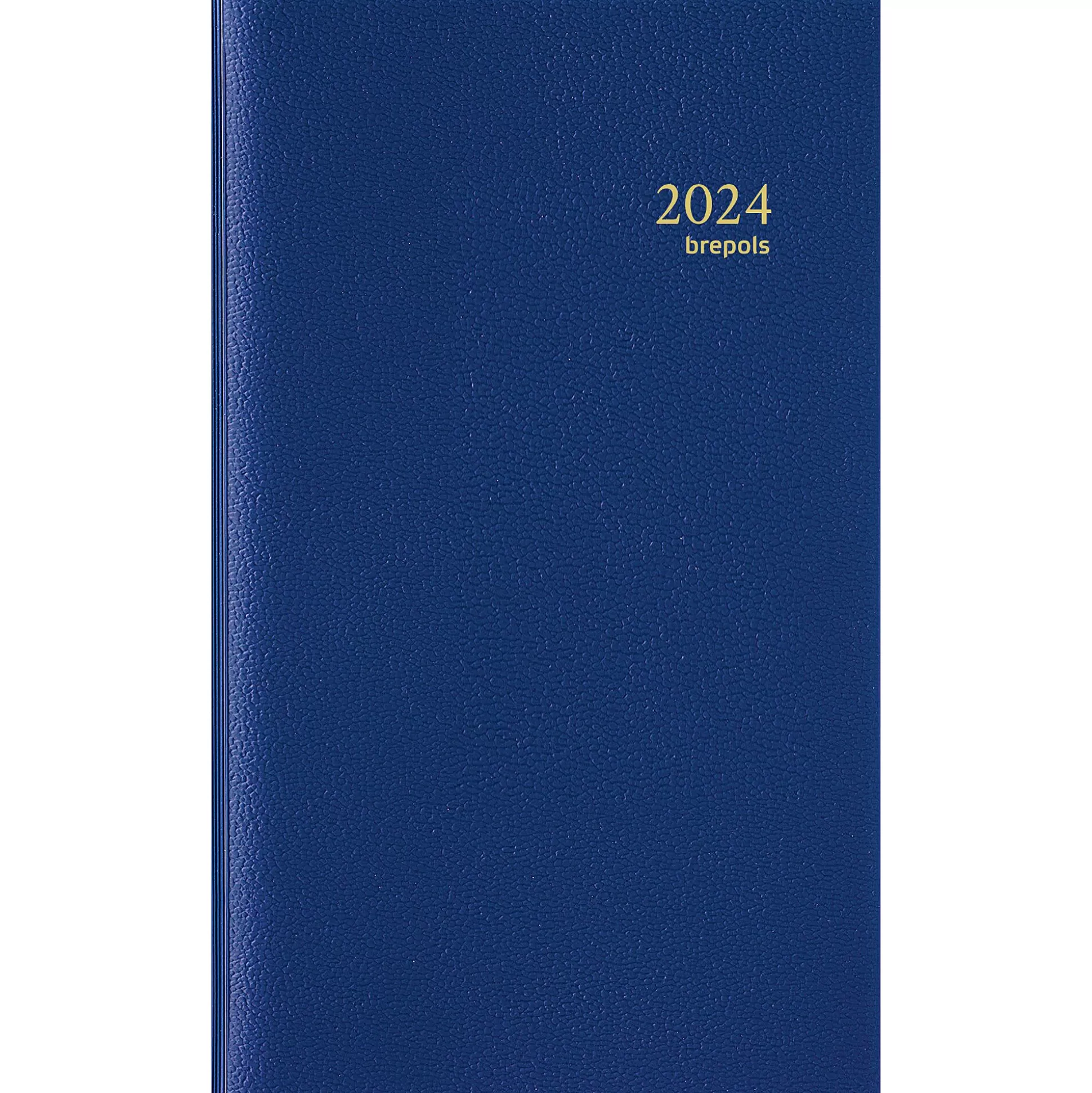 BREPOLS Agenda's-Agenda 9X16Cm 1 Week Op 2 Pagina's 6 Talen Interplan Genova Blauw