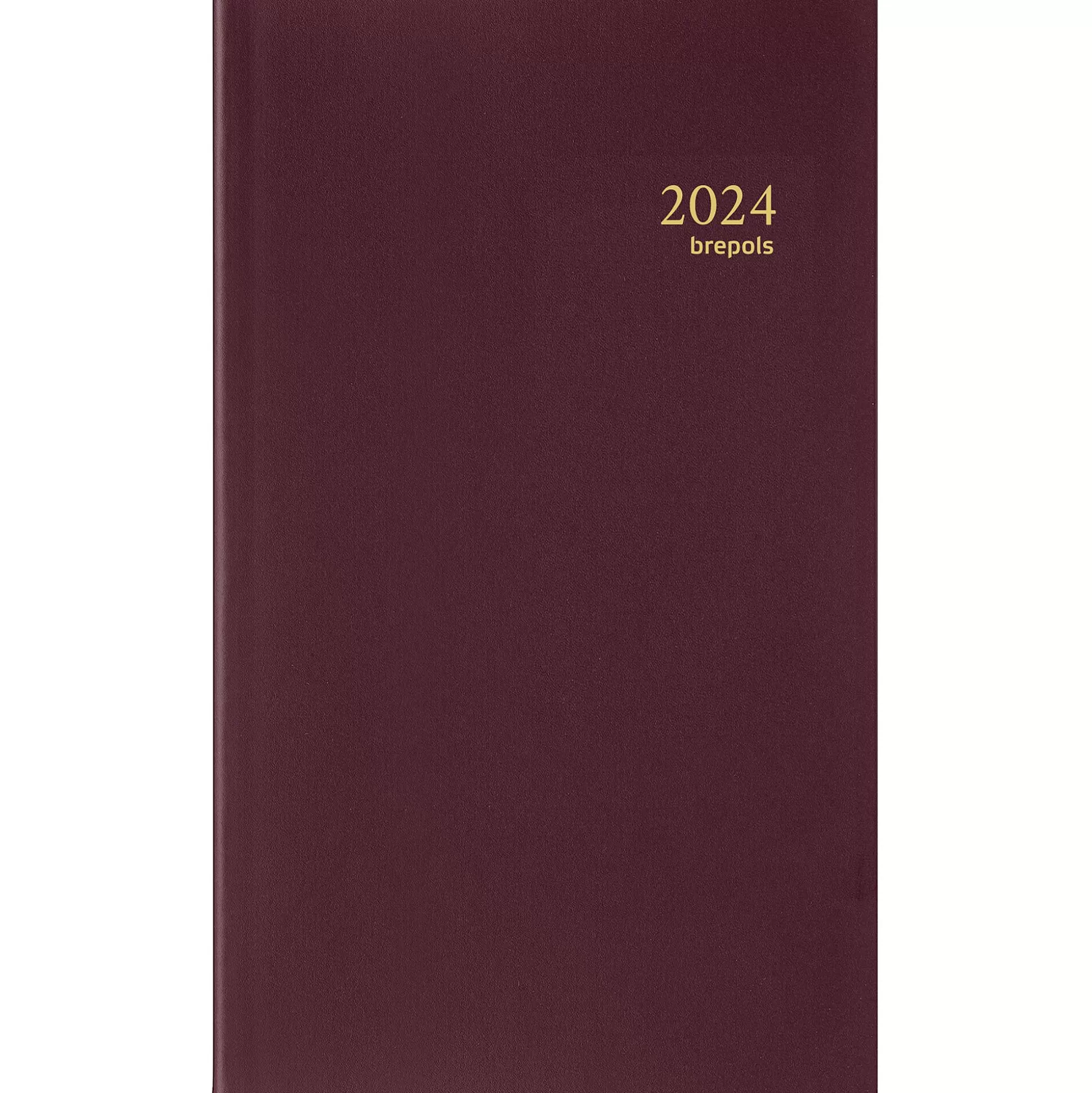 BREPOLS Agenda's-Agenda 9X16Cm 1 Week Op 2 Pagina's 6 Talen Notaplan Seta Bordeaux