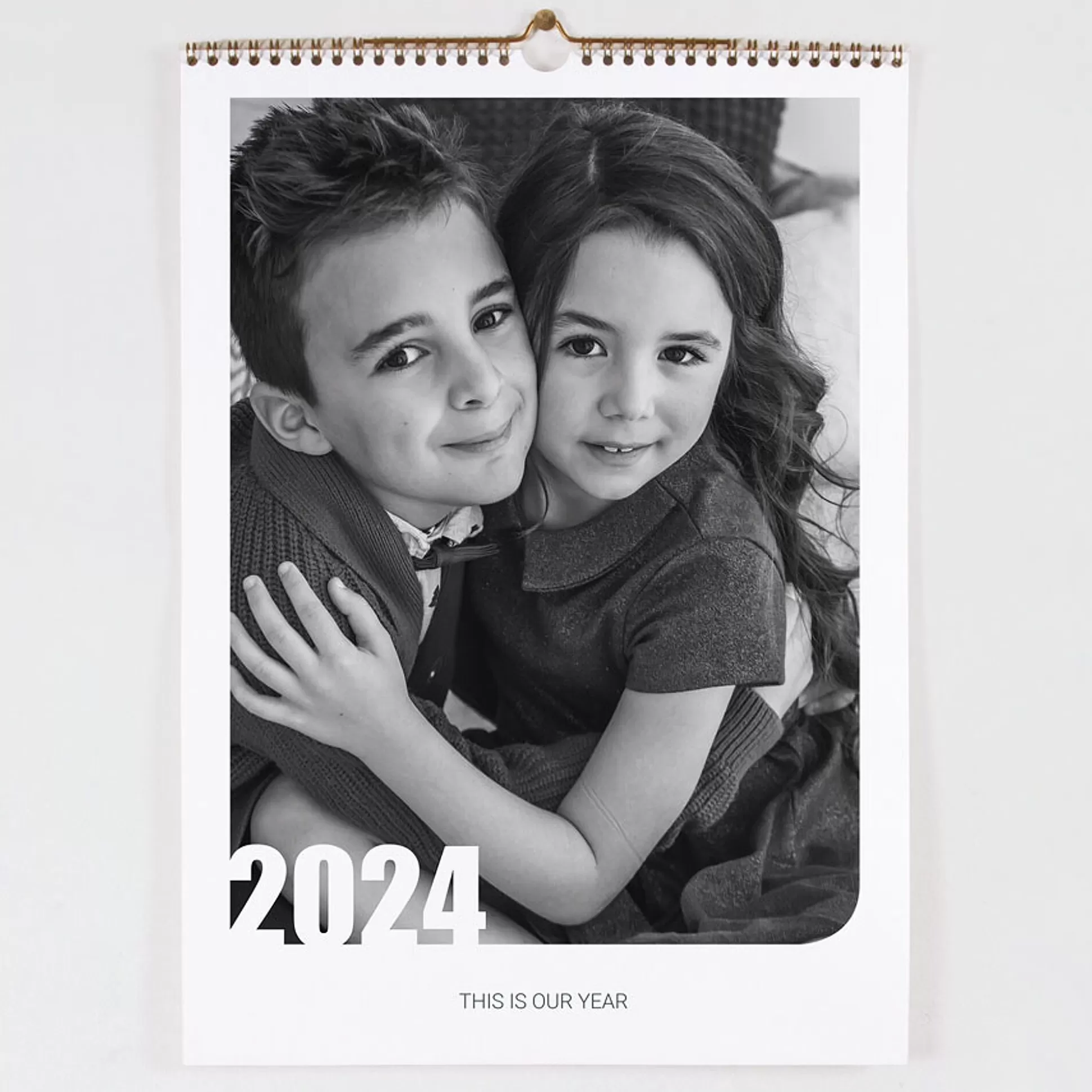 MIJN ONTWERP Mijn Ontwerp-Calendrier Mural Personnalis Minimaliste Portrait