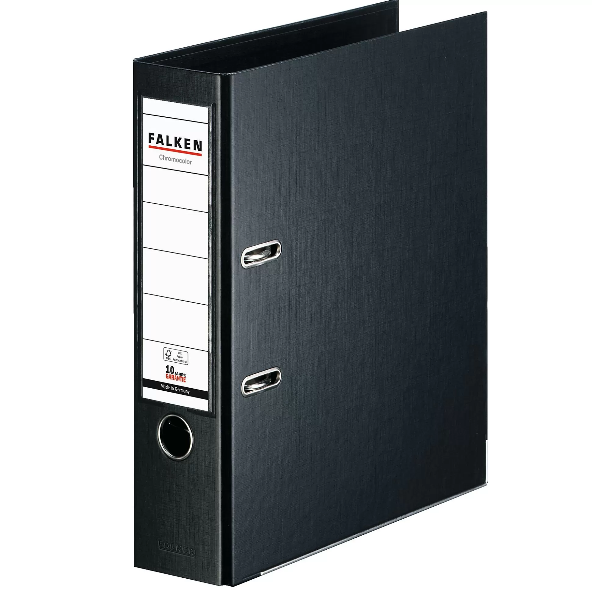 FALKEN Mappen & Hoezen-Classeur Zwart A4 8Cm Chromocolor Pp