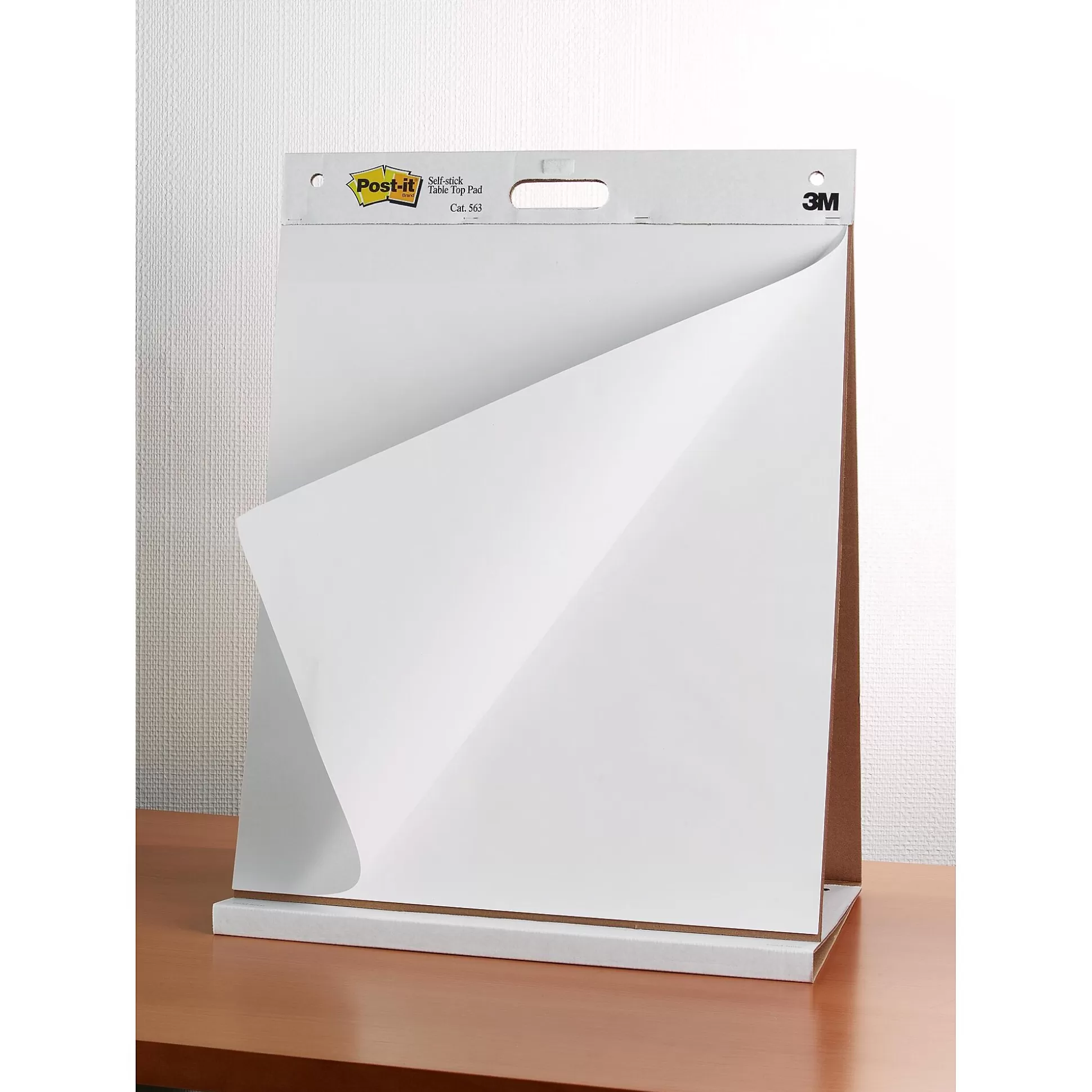 POST-IT Borden-Flipover Table Top 59X51Cm Gerecycleerd Wit 20 Zelfklevende Vellen 1 Blok