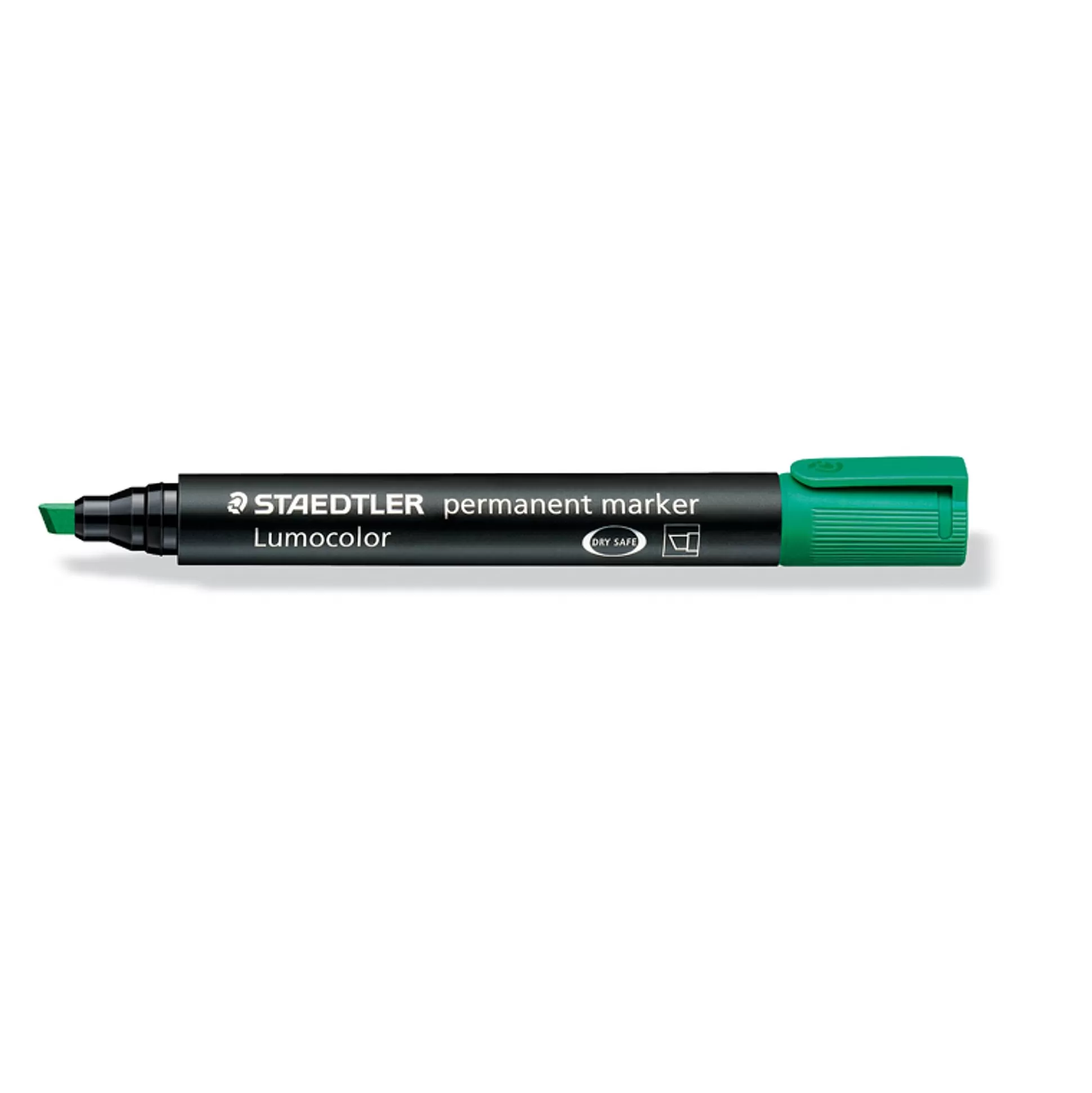 STAEDTLER Stiften-Lumocolor Permanent Marker Beitelpunt Groen