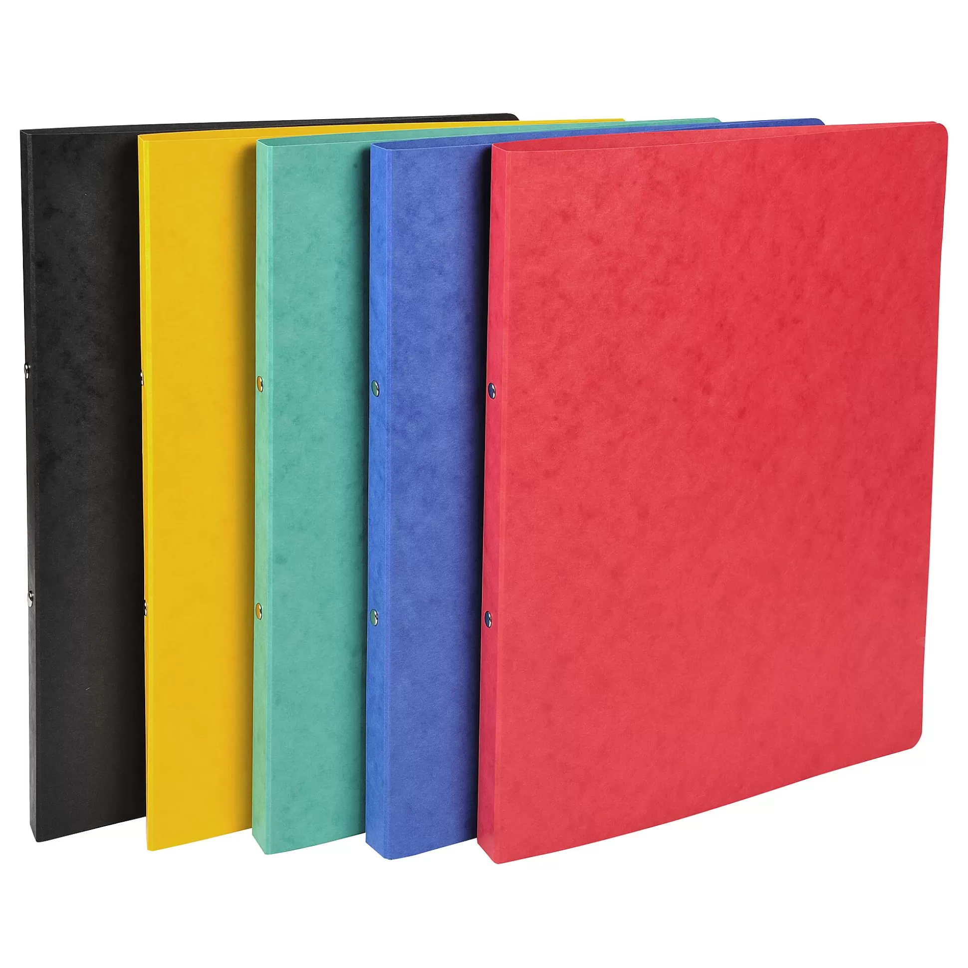 EXACOMPTA Mappen & Hoezen-Ringmap Karton A4 Rug 2Cm 2 Ringen 1 Van 5 Kleuren