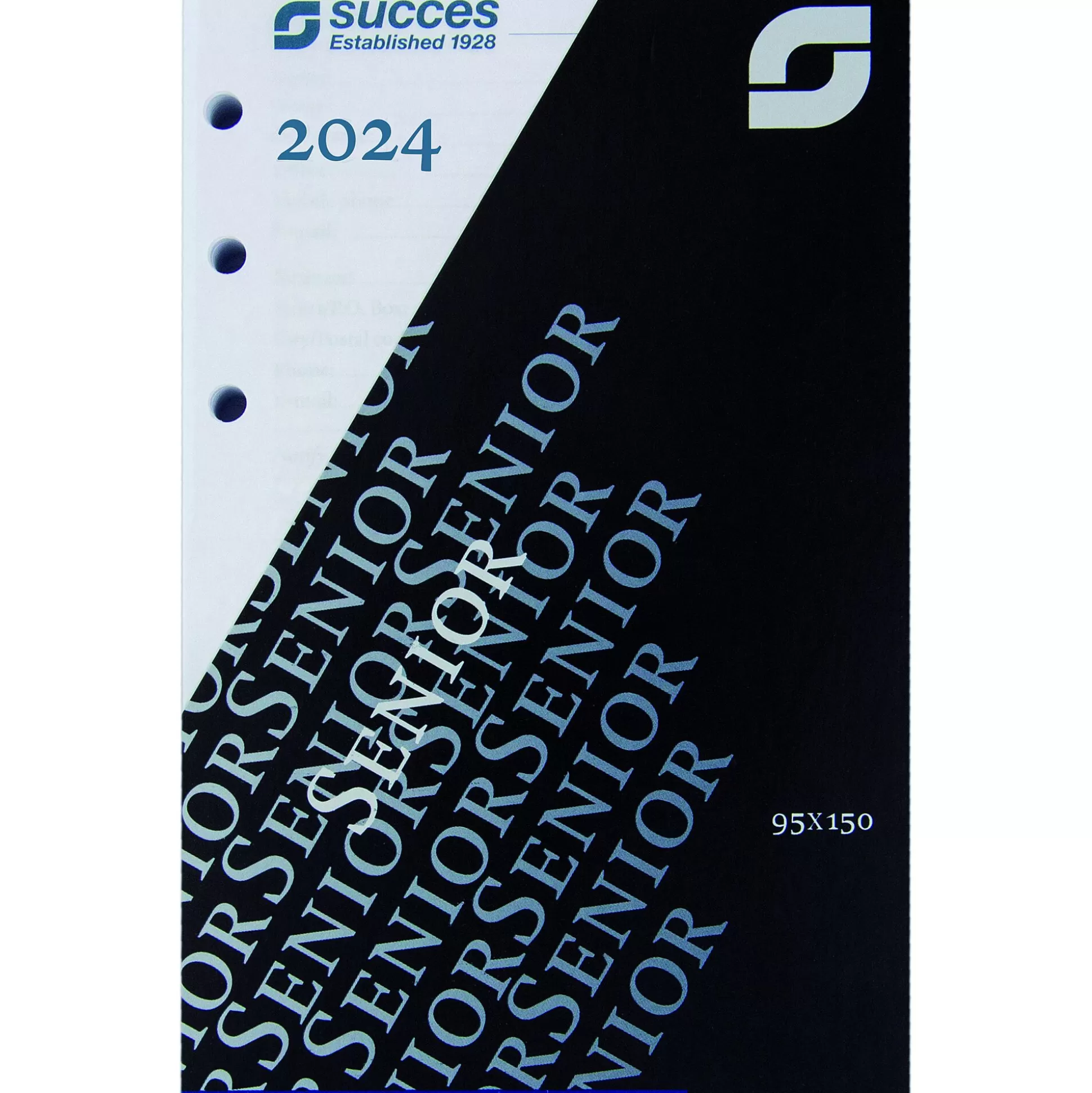 SUCCES Planners & Lijstjes-Vulling Agenda 14,8X21Cm 1 Week Op 2 Pagina's 4 Talen Senior